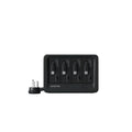 4 Type-C Retractable Wall Chargers and 1 Power Strip with App Remote Control, 12-in-1 Smart WiFi Modular Charging Station