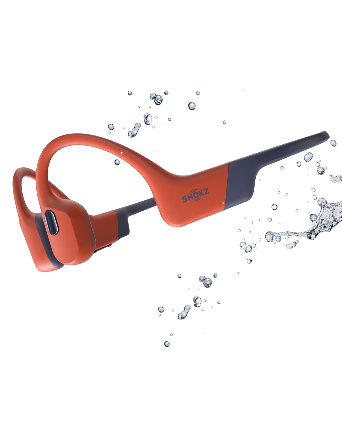SHOKZ OpenSwim Pro Open-Ear MP3 Headphones, Grey, IP68 Waterproof, 32GB MP3