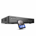 ANNKE 3K Lite 16CH Security Video Recorder, Human/Vehicle Detection,2TB HDD
