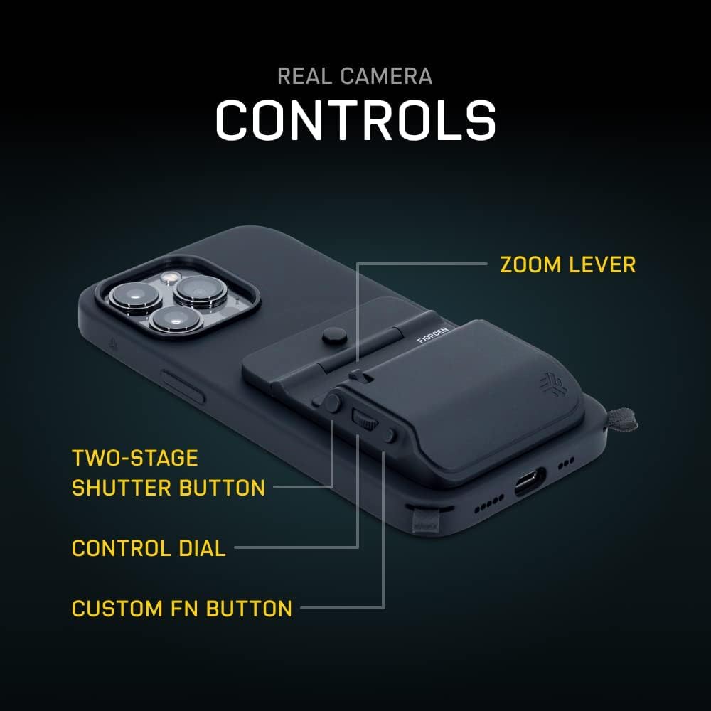 FJORDEN Camera Grip Plus Bundle for iPhone 16 Pro - Magsafe Compatible