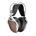 MEZE AUDIO Poet | Wired Over-Ear Planar Magnetic Open-Back Headphones for Audiophiles | Acoustic Metamaterial Tuning System | Detachable Magnetic Earpads | Premium Braided Cable Included (Renewed)