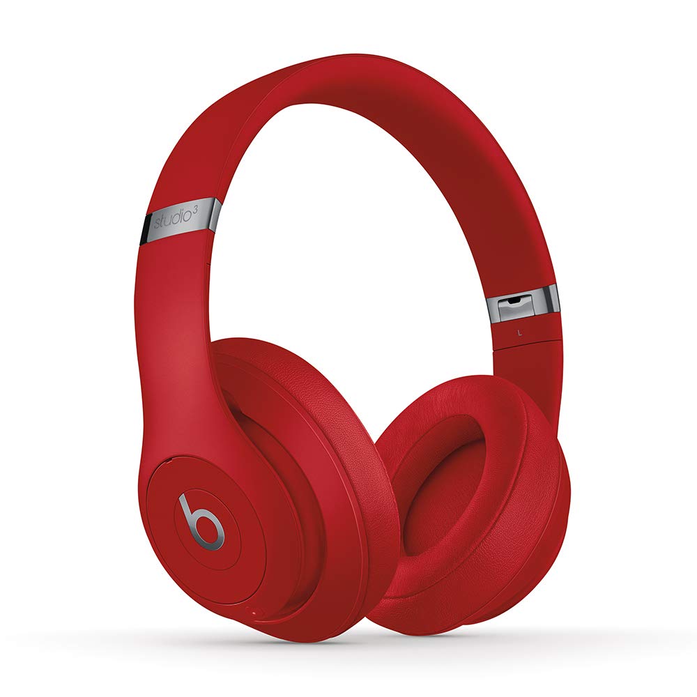 Beats Studio3 Wireless Noise Cancelling Over-Ear Headphones - Apple W1 Headphone Chip, Class 1 Bluetooth, Active Noise Cancelling, 22 Hours of Listening Time - Matte Black (Previous Model)
