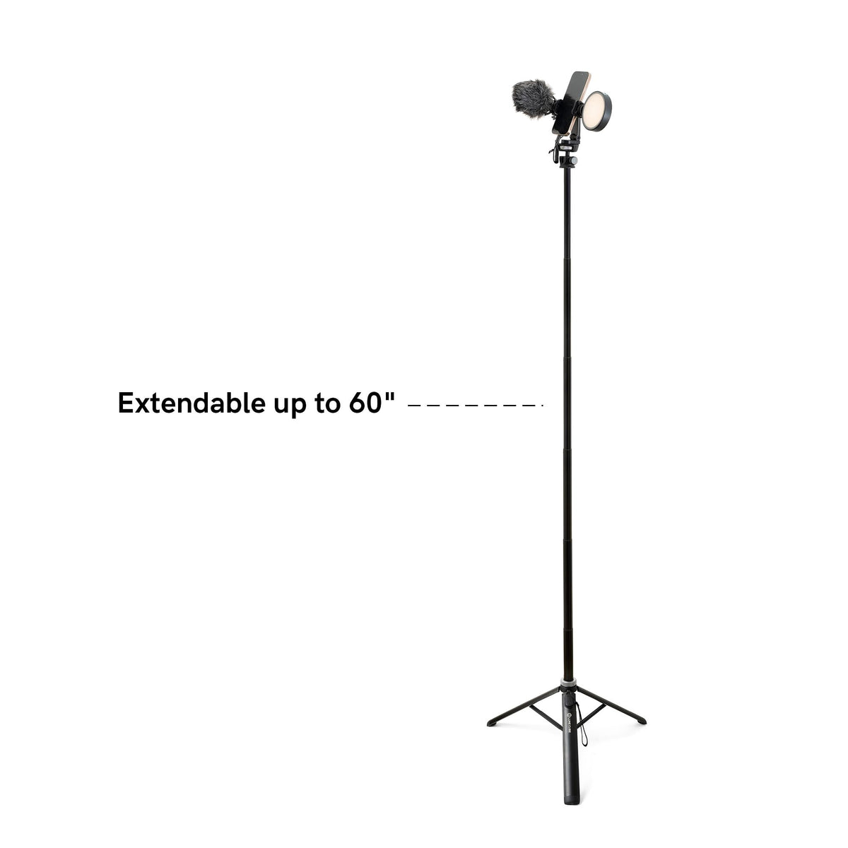 Lume Cube Content Creator Kit with LED Video Light, Microphone & Tripod – Video Recording & Vlogging Kit for YouTube, TikTok & Phone Content Creation | Portable Creator Lighting Kit