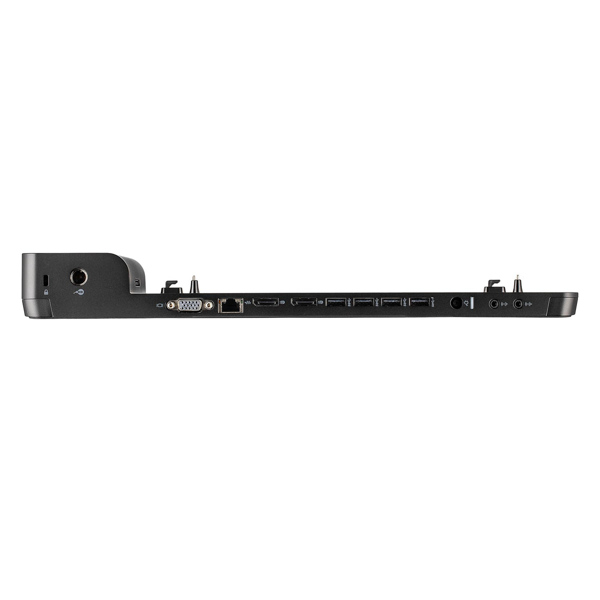 HP UltraSlim Docking Station (D9Y32AA) Bundle Including: MK540 Wireless Keyboard and Mouse Combo, Surge Protector, Mouse Pad, 2X Type-C Cable, DisplayPort Cable, Fiber Cloth
