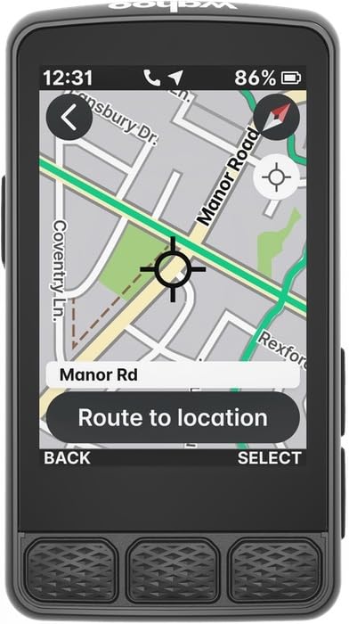 Wahoo ELEMNT ROAM V3 GPS Bike Computer with Navigation and Touchscreen