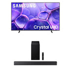 Samsung 43-Inch Class Crystal UHD U8000F 4K Smart TV (2025 Model) Endless Free Content, Processor, MetalStream Design, Knox Security, Alexa Built-in