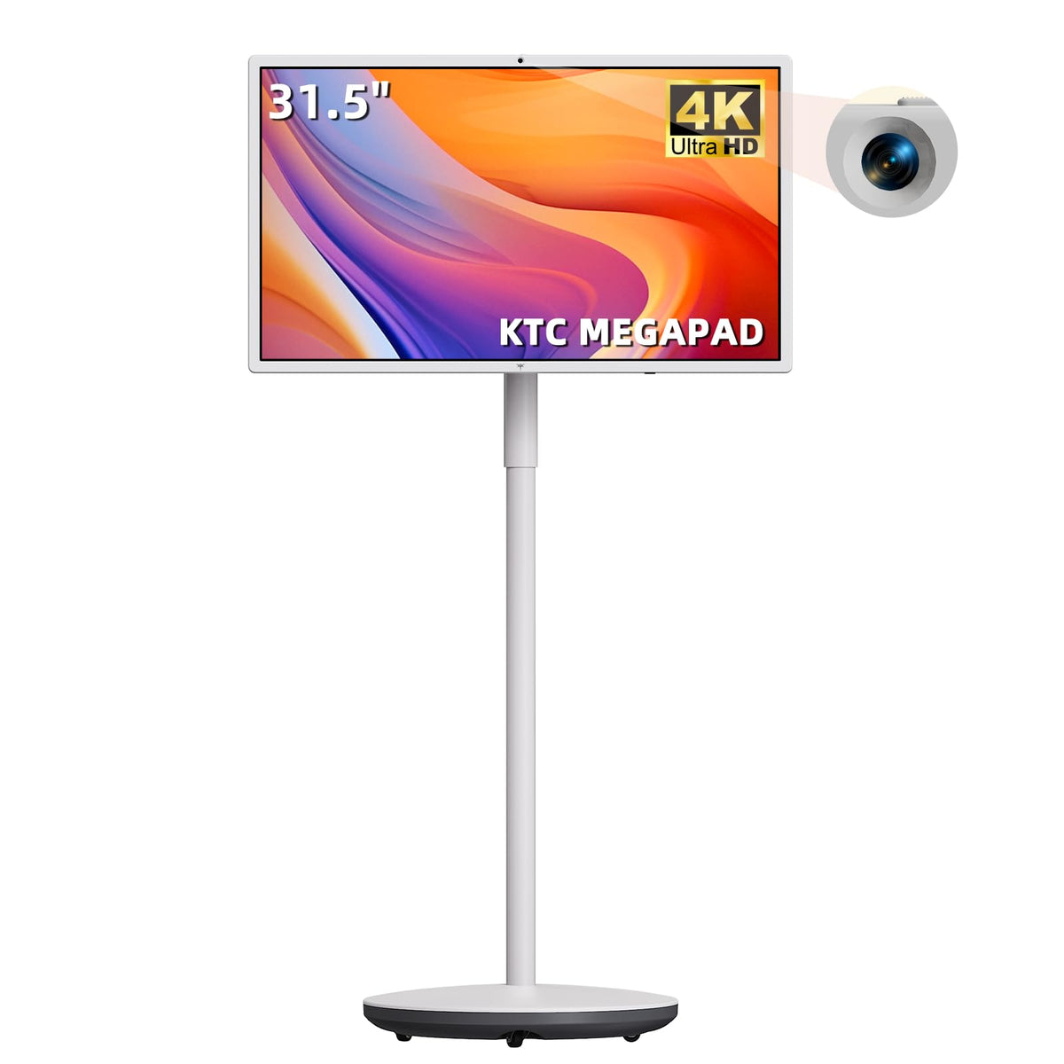 KTC 25 Inch MEGAPAD Portable TV Touchscreen Monitor 1080p, A25Q5