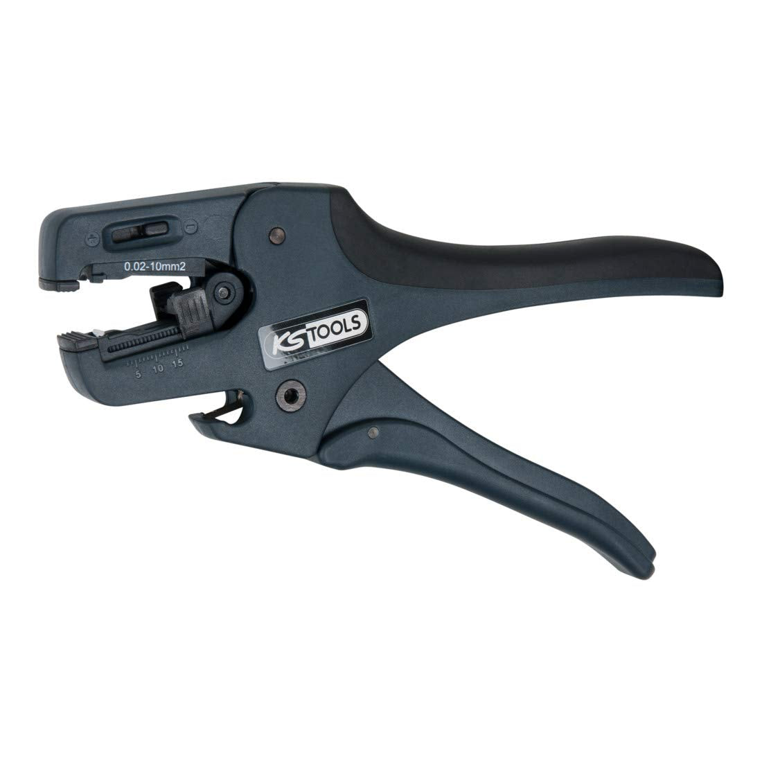 Self regulating wire stripper, 0.02-10mm