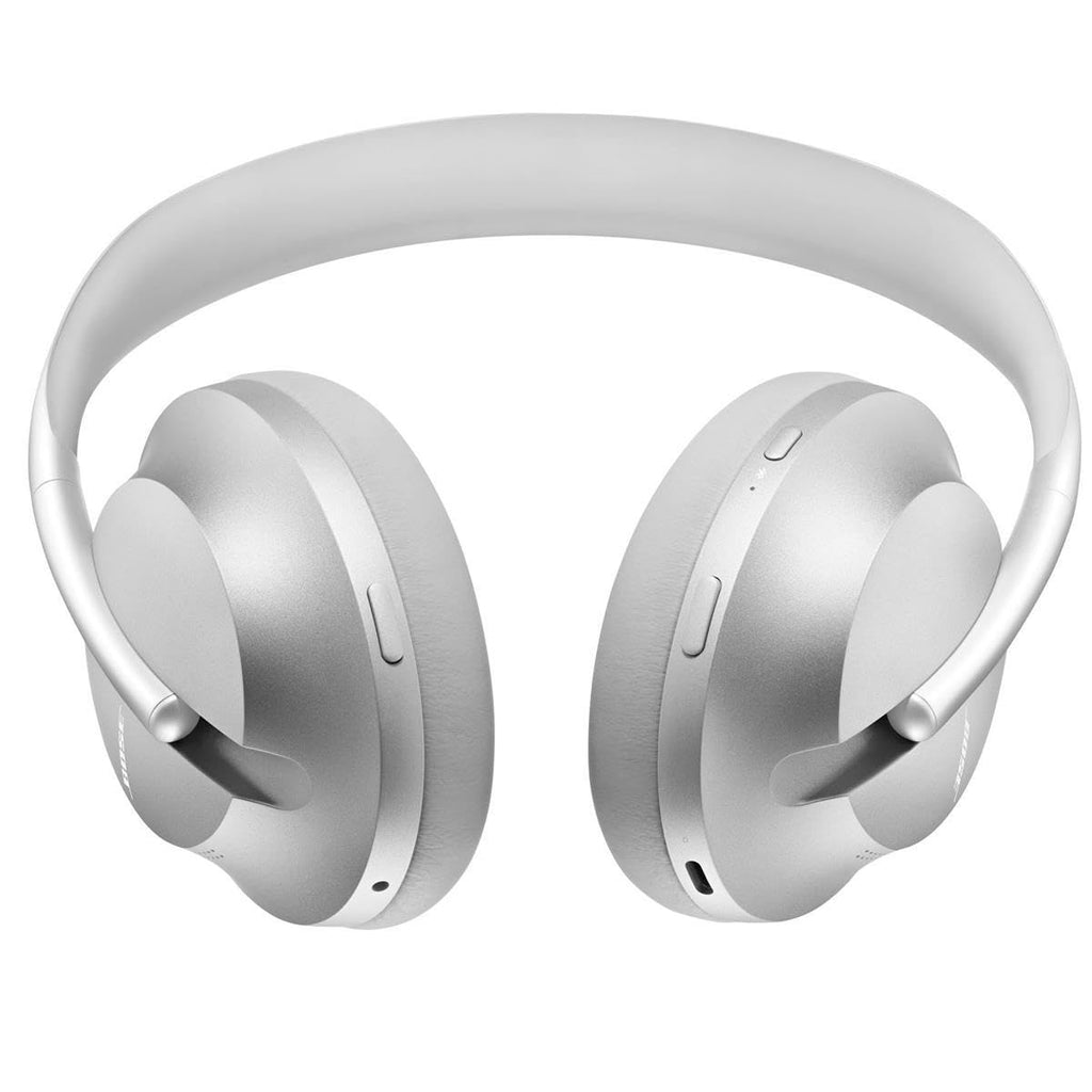 Bose Headphones 700, Noise Cancelling Bluetooth Over-Ear Wireless Headphones with Built-in Microphone for Clear Calls and Alexa Voice Control, Silver Luxe
