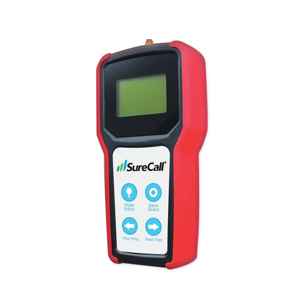 SureCall Five-Band RF Signal Meter for 4G LTE, Cellular, PCS and AWS Cell Phone Signal Booster Installation (SC-METER-01)