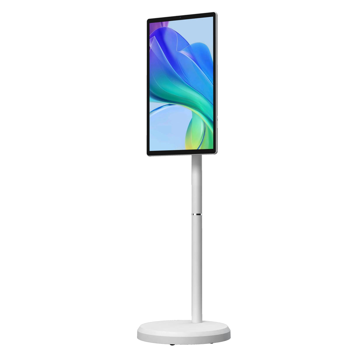 OFD 21.5" Gen2 Portable TV on Wheels,Touchscreen & Rolling Stand,Android 15