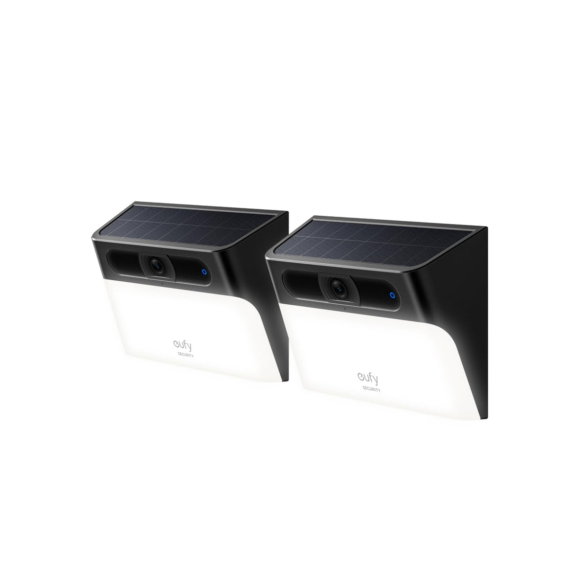 eufy Security Solar Wall Light Cam S120 (2-Pack), Solar Security Cameras Wireless Outdoor, Built-in 8GB Storage, Motion Activated Light, AI Detection, IP65 Waterproof, Spotlight, No Monthly Fee