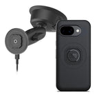 Quad Lock Heavy Duty Suction Car Phone Mount with MAG Phone Case and MAG Wireless Charging Head for Pixel 11 Pro XL
