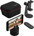 Pivo Equestrian Starter Pack Auto Tracking Phone Holder, Face, Body & Horse Tracker, 360° Rotation, 6 Speed, Stand for Video Recording (Black - Max Starter Pack)