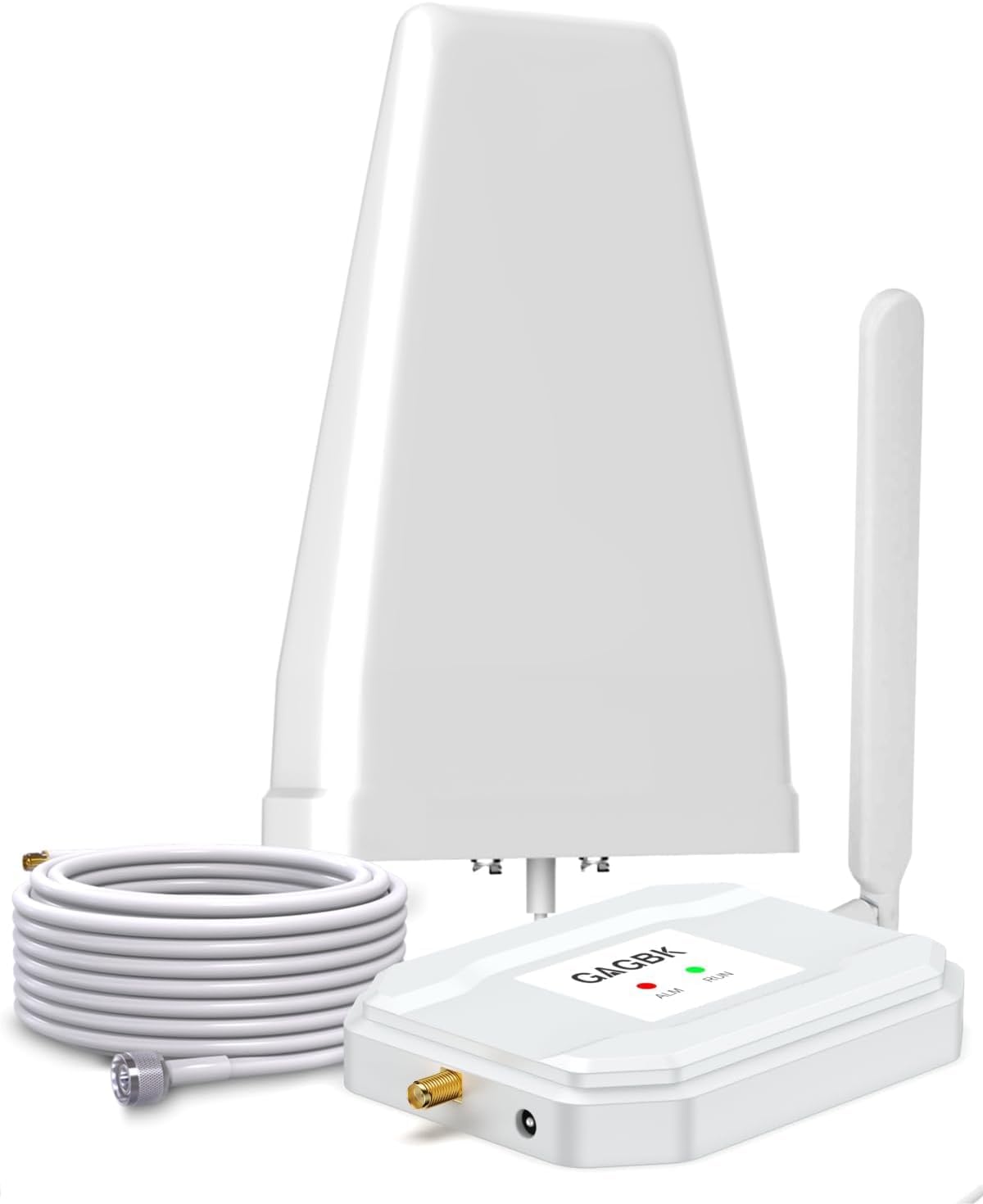 Upgarde Cell Booster for Car, Truck Cell Phone Signal Booster on Band 2/4/5/12/13/17/25/66 for 5G Support All U.S.Carriers AT&T T-Mobile Verizon and More Cellphone Booster for RV Car Vehicle Call/Data