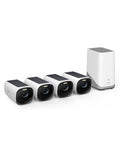 eufy Security eufyCam S330 (eufyCam 3), 4-Cam Kit, 4K Solar