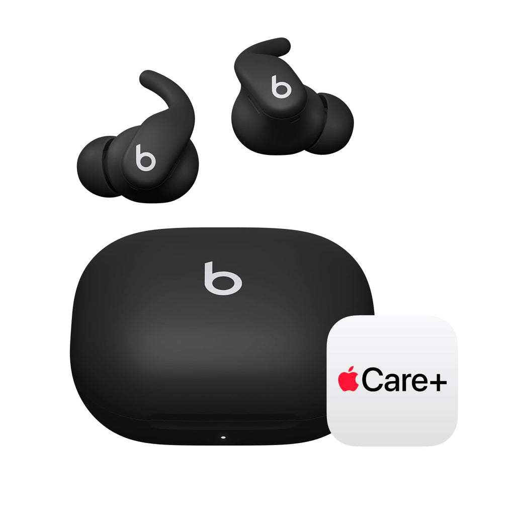 Beats Powerbeats Fit - Wireless Noise Cancelling Workout Earbuds with Secure-Fit Wingtips, Up to 30-Hour Battery Life, Sweat & Water Resistant, Apple & Android Compatible - Jet Black