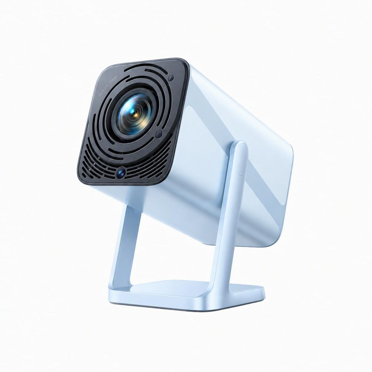 Smart Mini Projector [Built-in Apps/4K Support] with WiFi and Bluetooth, Movie Projector Compatible with Netflix, Native 1080P & HDR10, Auto Focus, Portable Outdoor Projector for Bedroom/Home/Celling