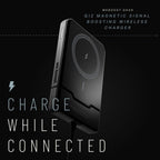 weBoost Dash Cell Phone Signal Booster with Wireless Charger | Boosts 5G/4G LTE for All US Carriers | Truck, Car, SUV | Magnetic Mount | FCC Approved