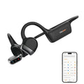 Open-Ear Bone Conduction Sport Headphones with Camera, IP68, Black