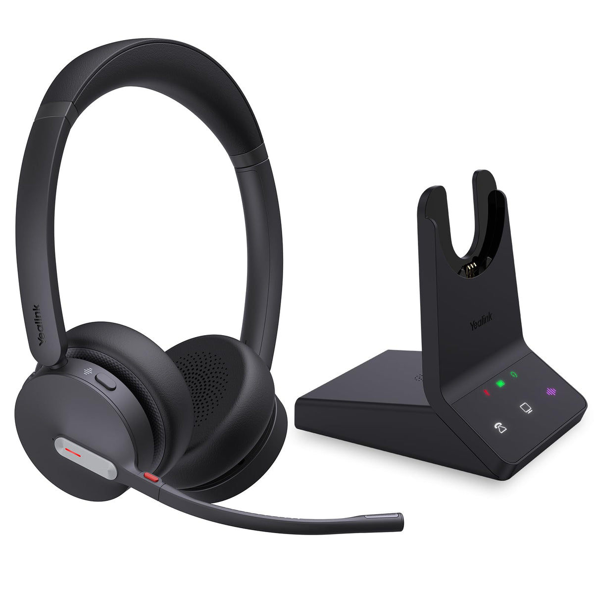Yealink WH64 Dual UC DECT Bluetooth Wireless Headset for Phone PC Cellphone