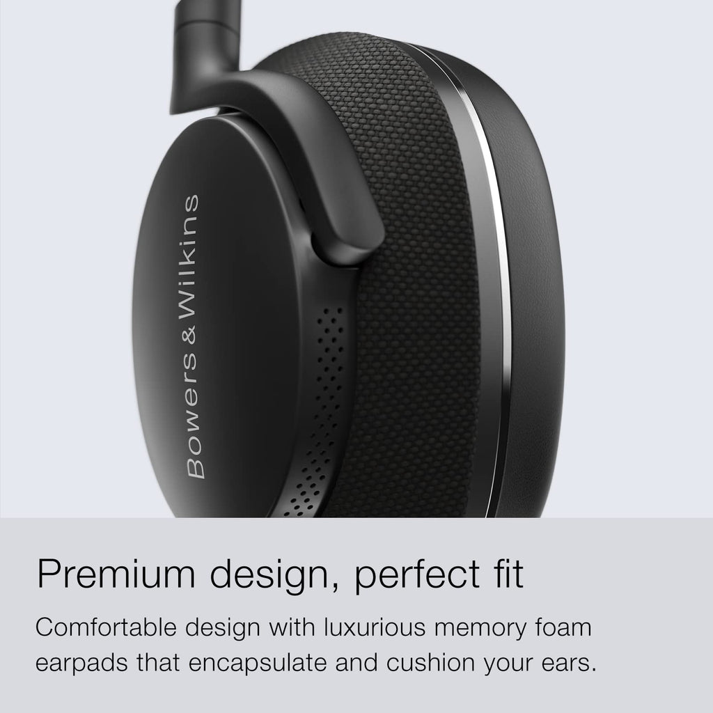 Bowers & Wilkins Px7 S2 Over-Ear Headphones, Black