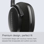 Bowers & Wilkins Px7 S2 Over-Ear Headphones, Black