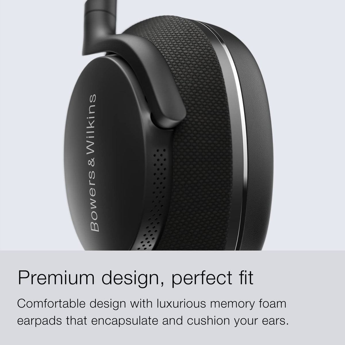 Bowers & Wilkins Px7 S2 Over-Ear Headphones, Black