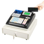 Electronic Cash Register, 48 Keys 8 Digital LED Cash Register