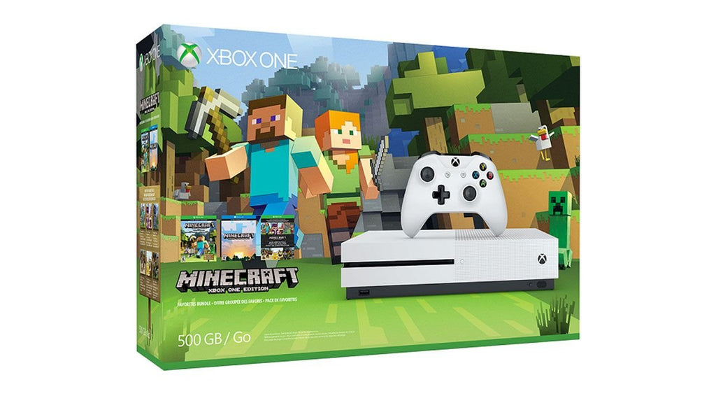 Xbox One S 500GB Console - Minecraft Bundle [Discontinued]