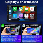 CarPlay Android Auto Navigation Stereo GPS Radio Display 10" 1280 * 720 IPS Touchscreen Headunit Tablet Media Player for Honda Accord 2013-2016 2.0L/2.4L(Original Reverse Camera), Quad Core 2G+32G