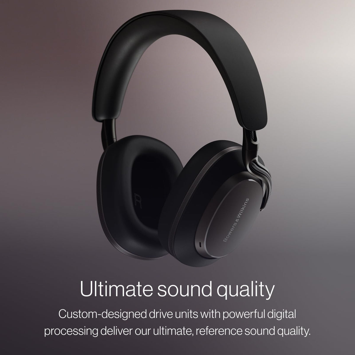 Bowers & Wilkins Px8 S2 Wireless Over-Ear Headphones, Warm Stone