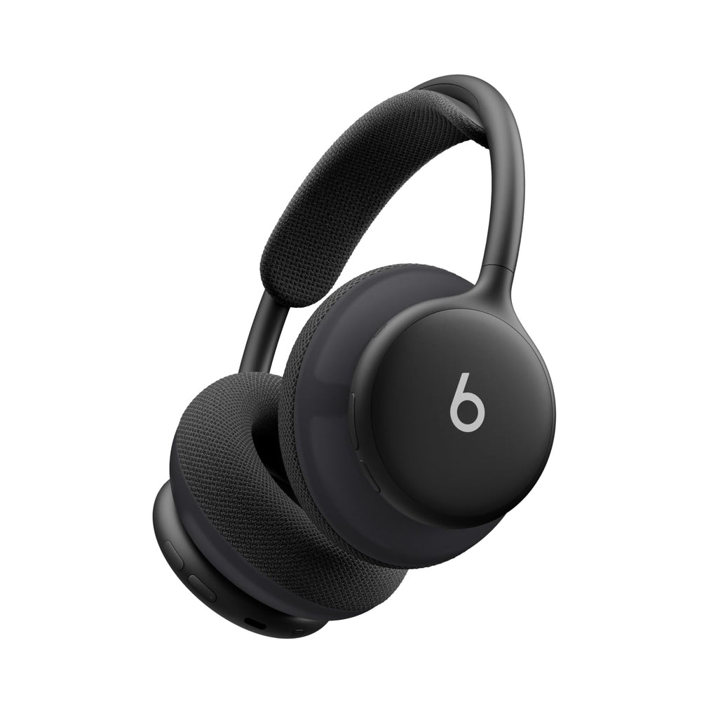 Beats 360 — Over-Ear Headphones with Interchangeable Cushions, Sweat & Water Resistance and Noise Cancellation — Black with Black Performance Knit Cushions