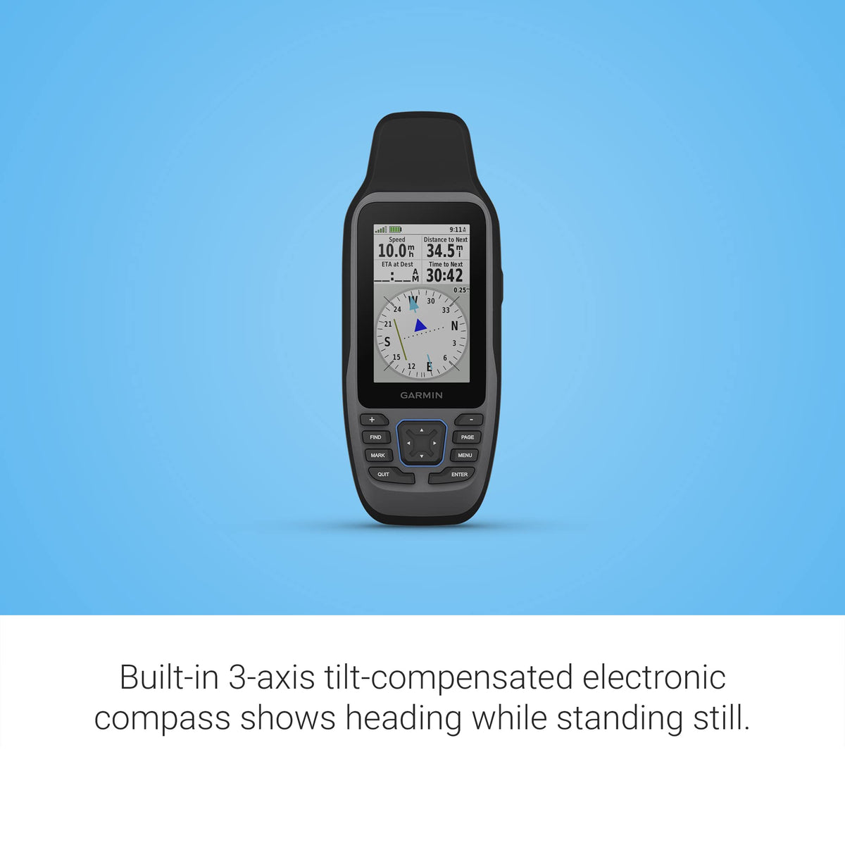 Garmin GPSMAP 79sc, Marine GPS Handheld Preloaded with BlueChart g3 Coastal Charts, Rugged Design and Floats in Water