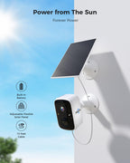 Hiseeu Solar Security Cameras Wireless Outdoor System, 8 Cam-Kit, Expandable to 10CH, No Monthly Fee, Solar-Powered, Home Security Cameras System with 4MP Color Night Vision, 2.4G & 5G WiFi, 1TB HDD