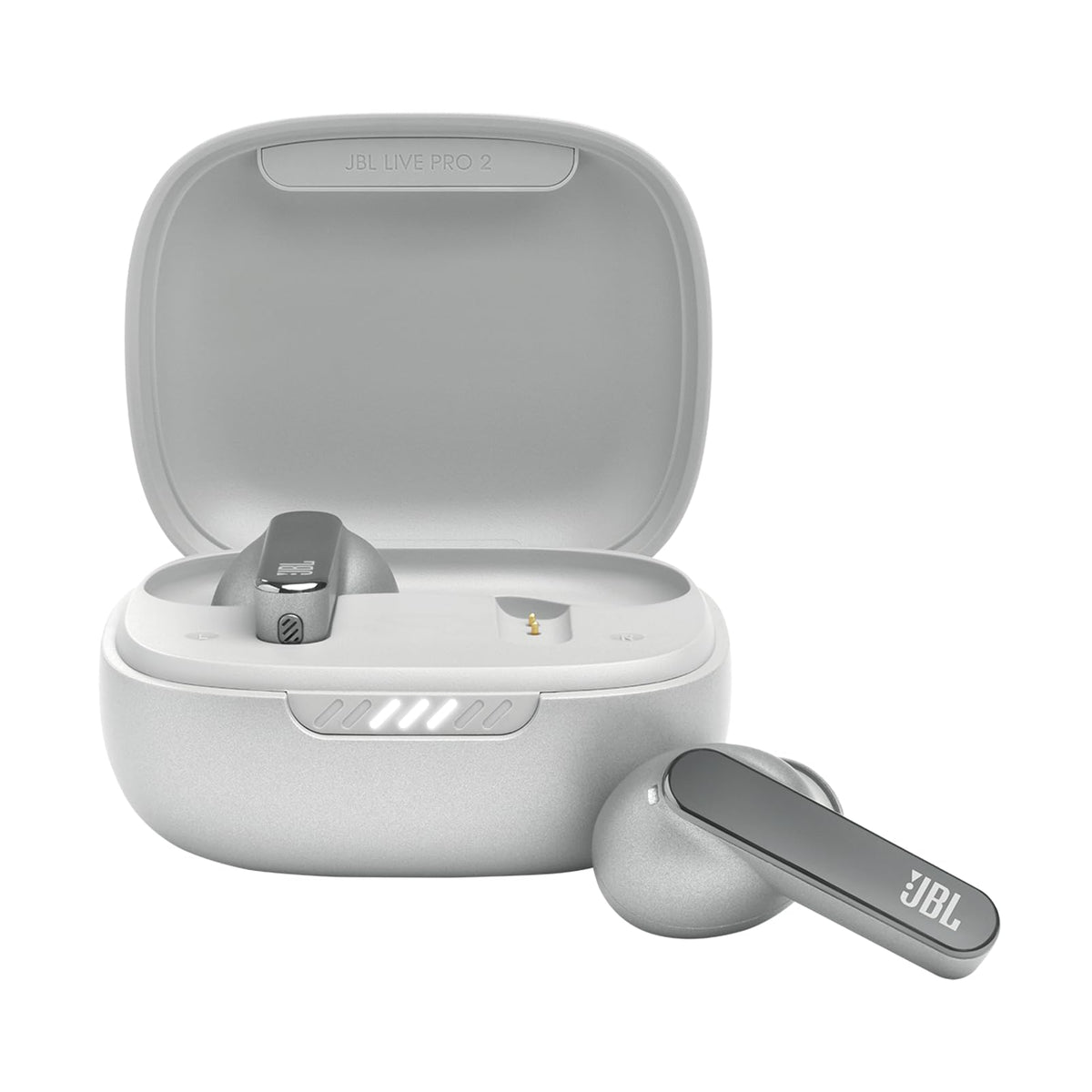 JBL Live Pro 2 TWS - Noise Cancelling Earbuds - Silver