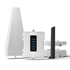 Cell Phone Booster with Smart LCD Display up to 5,000 sq ft, FCC Approved
