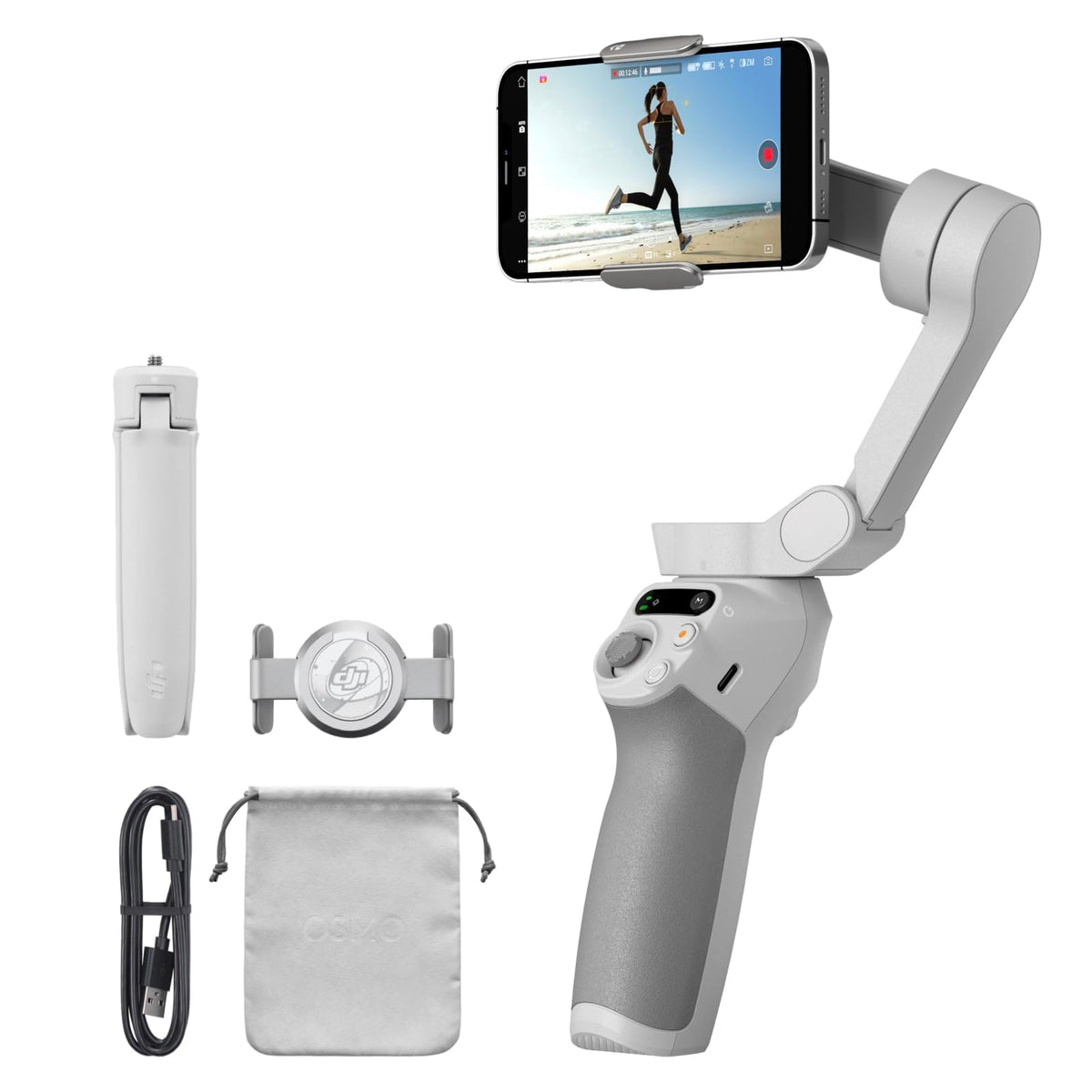 DJI Osmo Mobile 8 + Mic Mini Transmitter (Infinity Black)