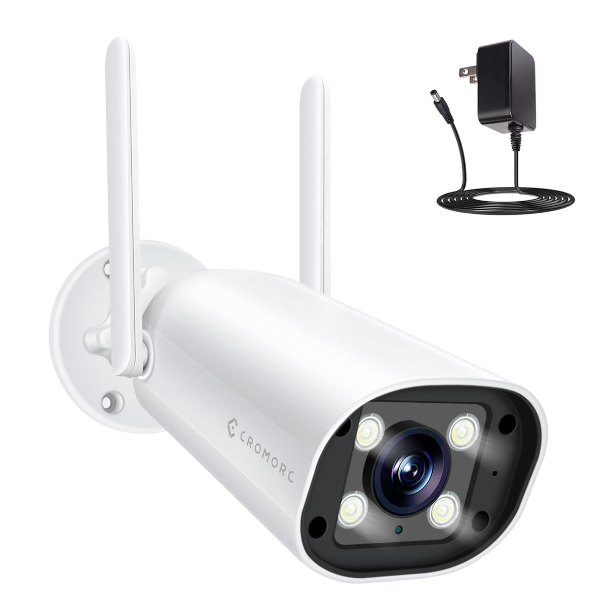 Expandable Wireless Security Camera System 12" Screen 4PCS Cameras