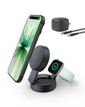 Belkin Qi2.2 25W Wireless 2 in 1 iPhone Charger, Fast Charging for Travel, 5 ft (Pack of 6)