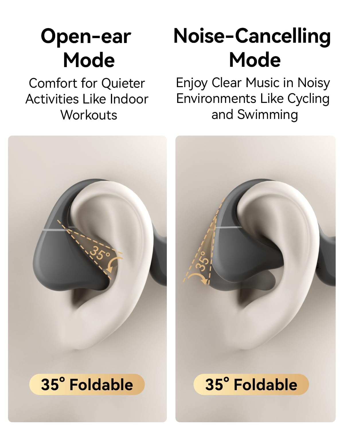 Bone Conduction Headphones NANK Runner Diver2 Pro, Swimming Headphones IP69