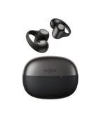 SHOKZ OpenDots 2 Open-Ear Clip-On Earbuds, Black, Dolby Audio, 3 Mics