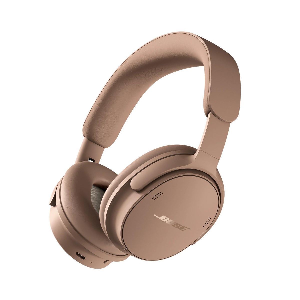 Bose QuietComfort Headphones (2nd Gen) - Wireless Headphones, Active Over Ear Noise Cancelling and Mic, Immersive Audio, USB-C Charging and Lossless Audio, Up to 24 Hours of Play time, Rosewood Mauve