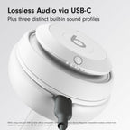 Beats Studio Pro - Wireless Bluetooth Noise Cancelling Headphones - Matte White (Renewed)