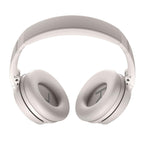 Bose QuietComfort Headphones - Wireless Bluetooth Headphones, Active Over Ear Noise Cancelling and Mic, USB-C Charging, Deep Bass, Up to 24 Hours of Playtime, White Smoke