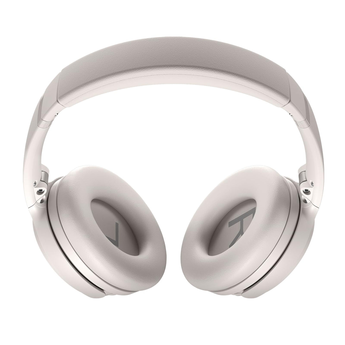 Bose QuietComfort Headphones - Wireless Bluetooth Headphones, Active Over Ear Noise Cancelling and Mic, USB-C Charging, Deep Bass, Up to 24 Hours of Playtime, White Smoke