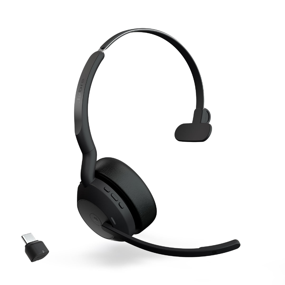 Jabra Evolve2 55 Stereo Wireless Headset with ANC, Black