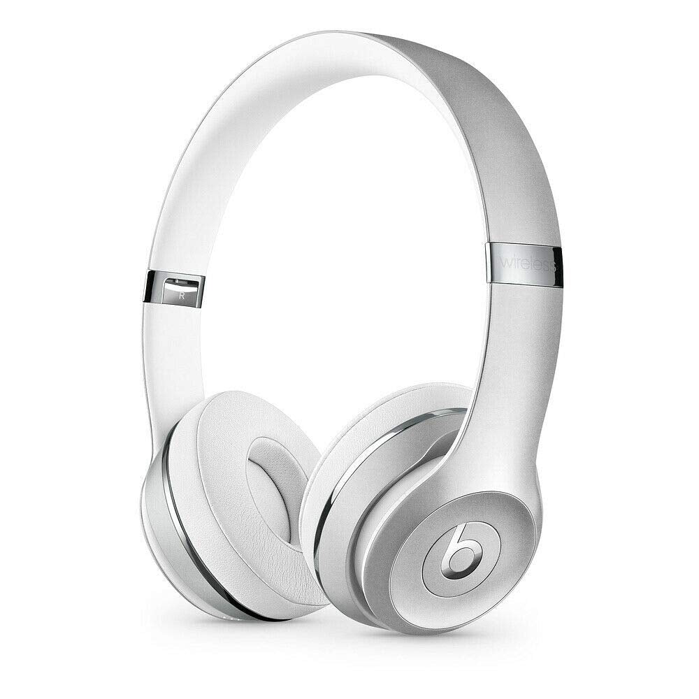 Beats by Dr. Dre - Beats Solo3 Wireless On-Ear Headphones - Silver (Renewed)