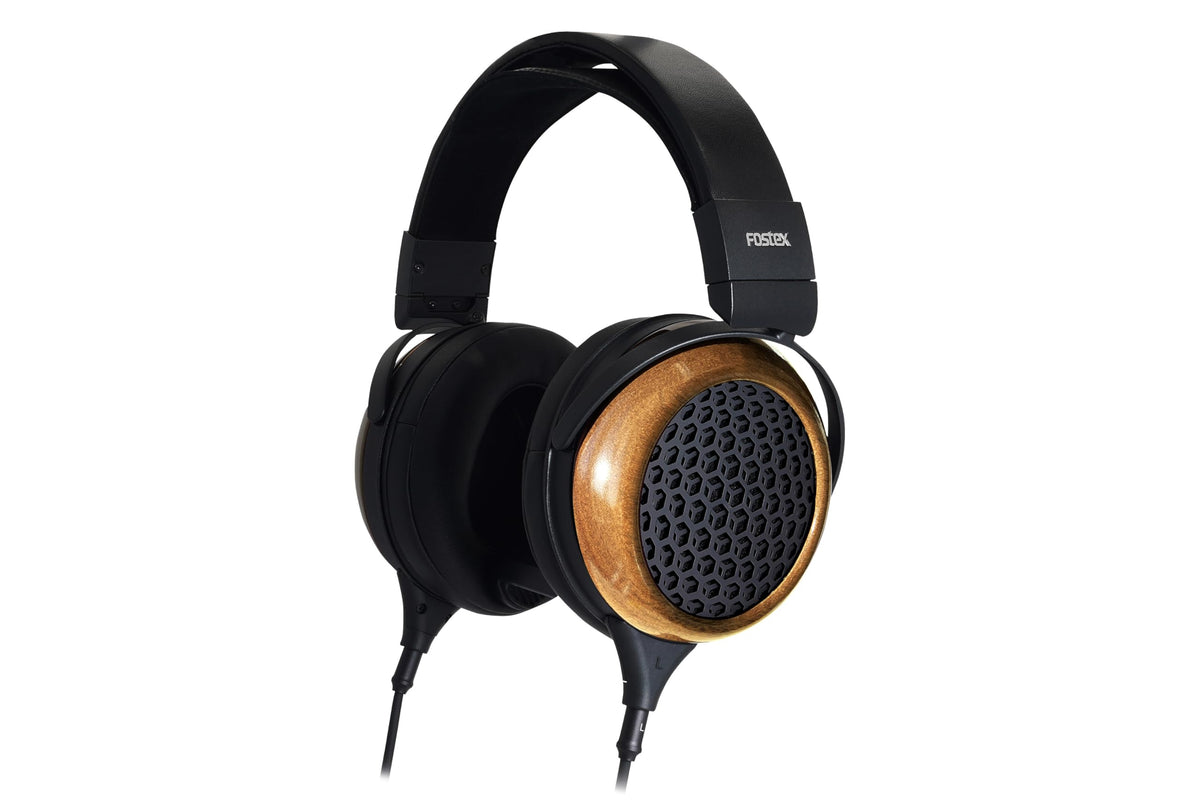 Fostex TH818 Open‑Back Over‑Ear Headphones, 50mm BioDyna Driver, Aluminum Housing with Geometric Lattice Motif, High‑Resolution Audiophile Sound