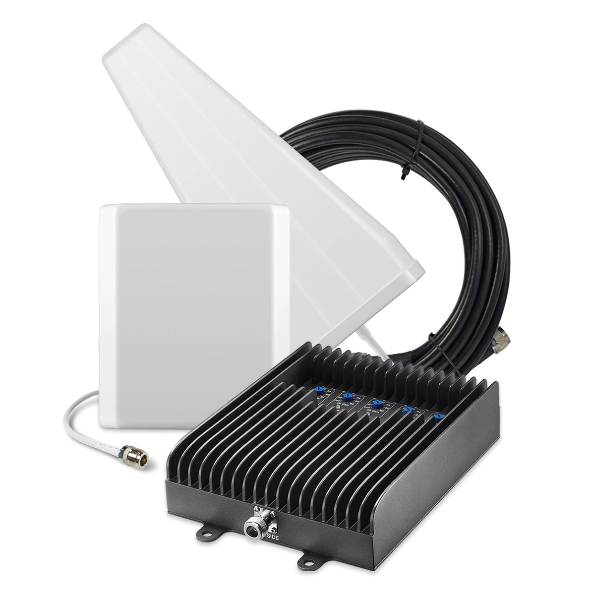 SureCall Fusion5s 2.0 Cell Phone Signal Booster for Home & Office up to 10000 sq ft, Omni Panel Antennas, Multi-User 4G/5G Boosts Verizon, AT&T, Sprint, T-Mobile, FCC Approved, USA Company